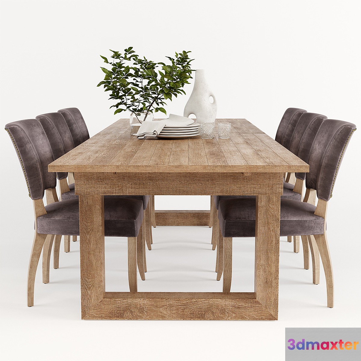 Causeway_Dining_table 3D Max