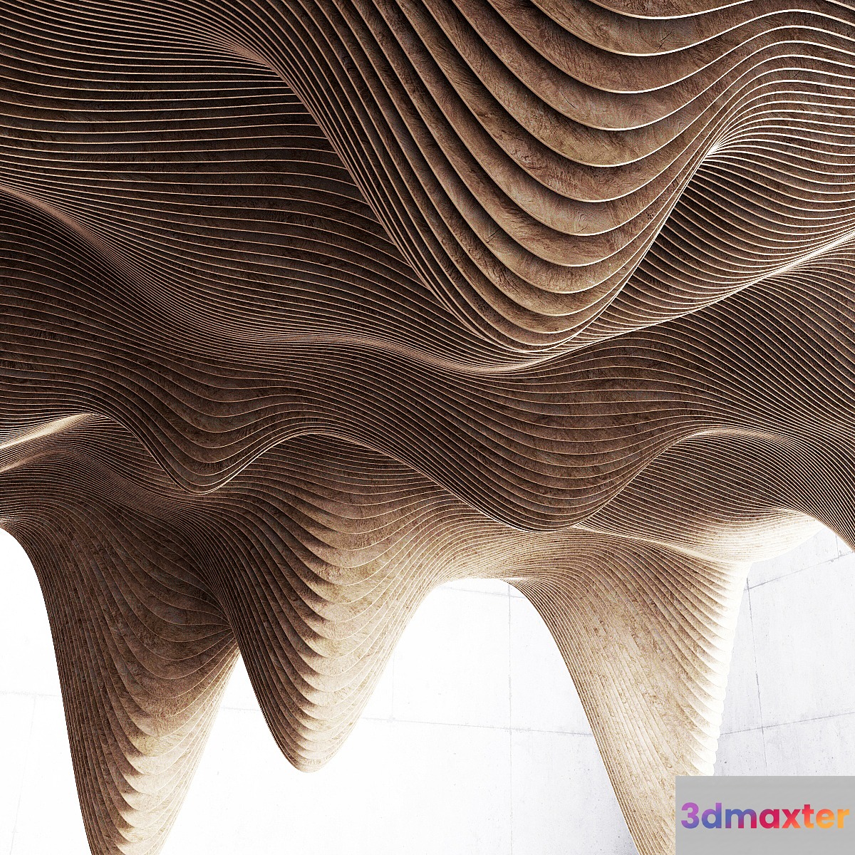 Parametric decor holl _ Parametric decor hall 3D Max