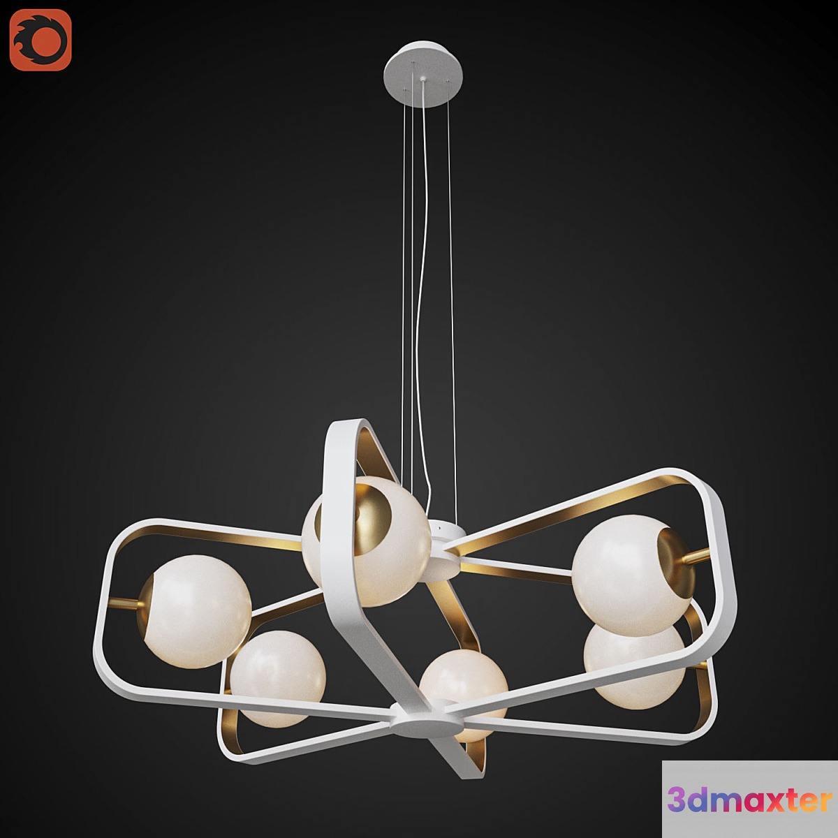 Chandelier Maytoni Avola 3D Max