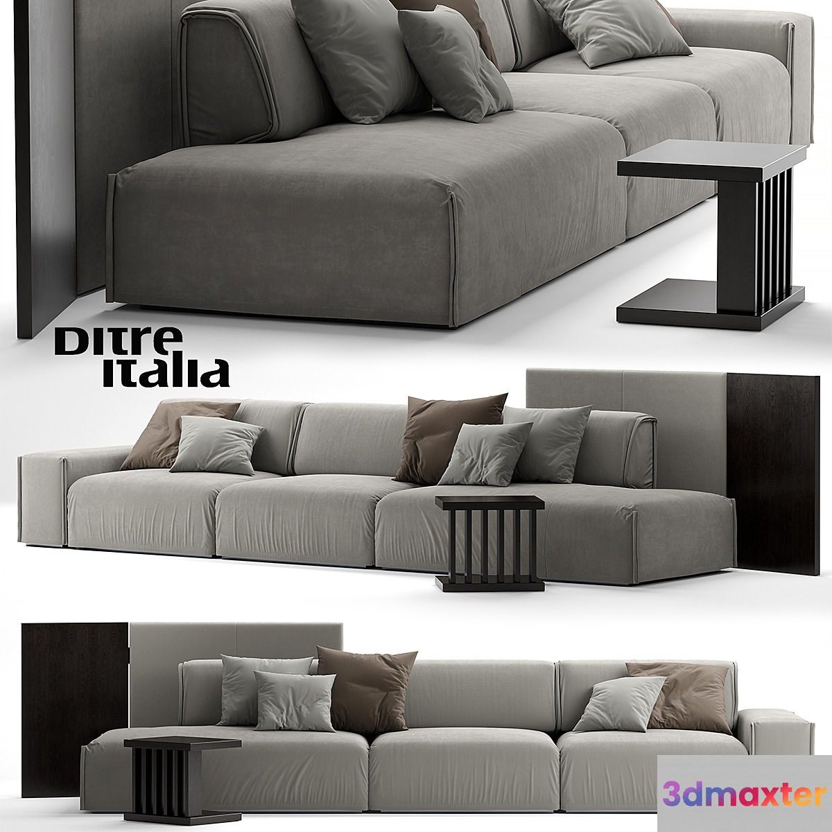 Sofa ditreitalia monolith 3D Max
