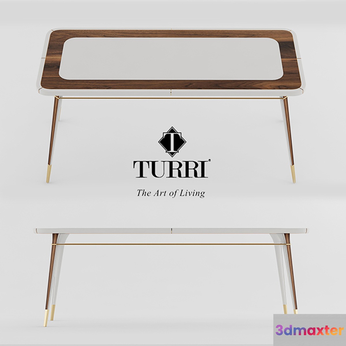 Turri Table 3D Max