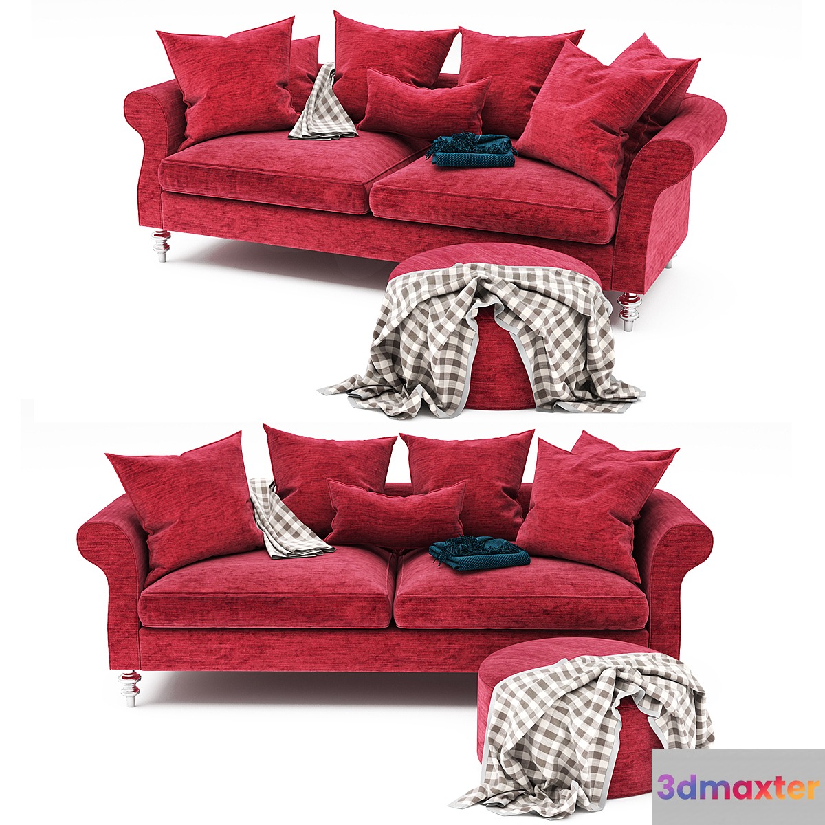OPIUM sofa 3D Max