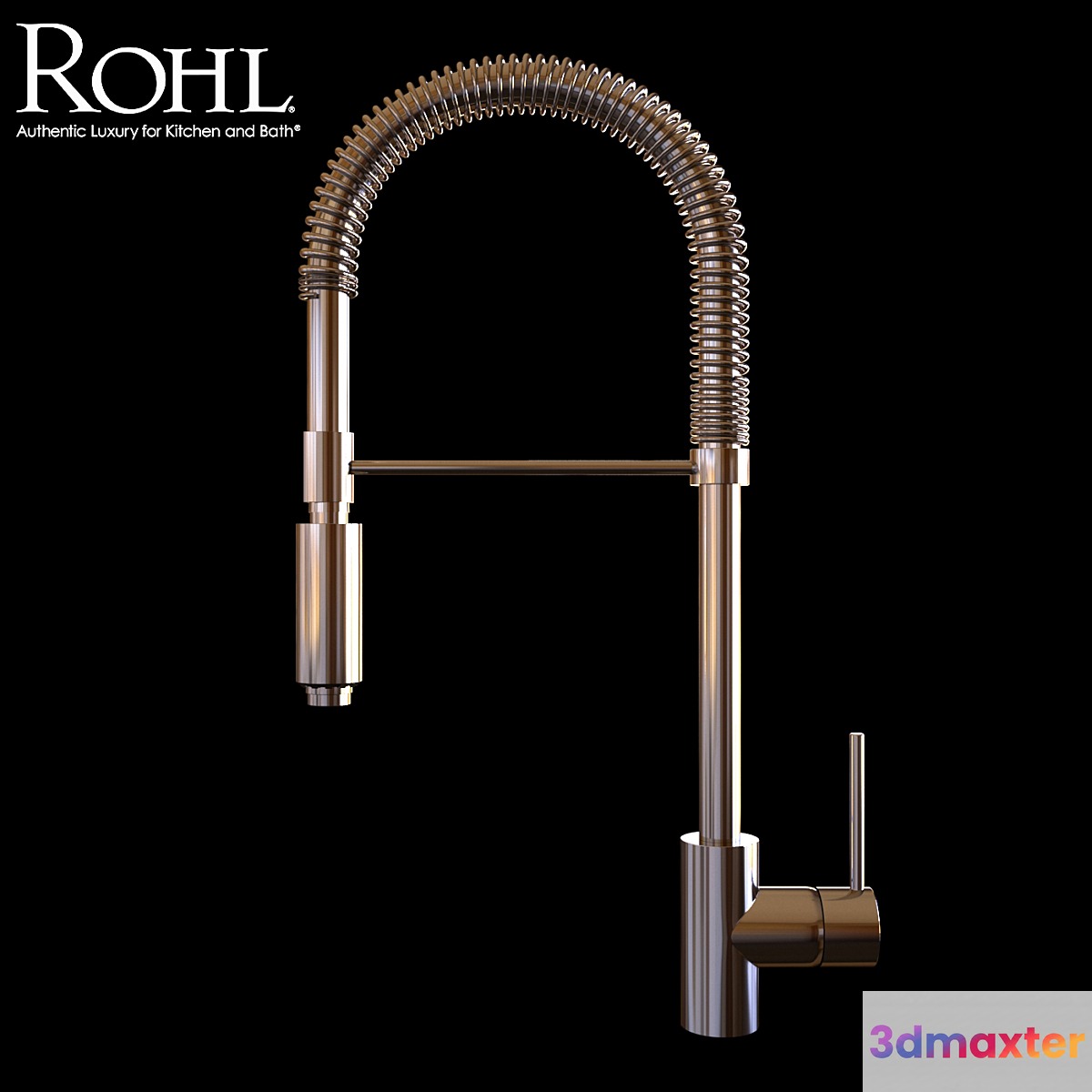 Rohl LS64 Kitchen Faucet 3D Max