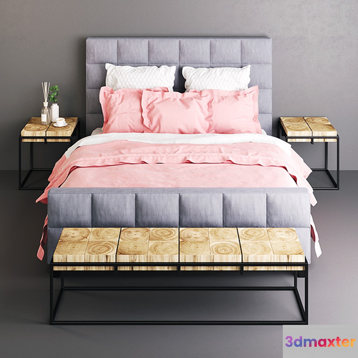 Soho Fabric Bed