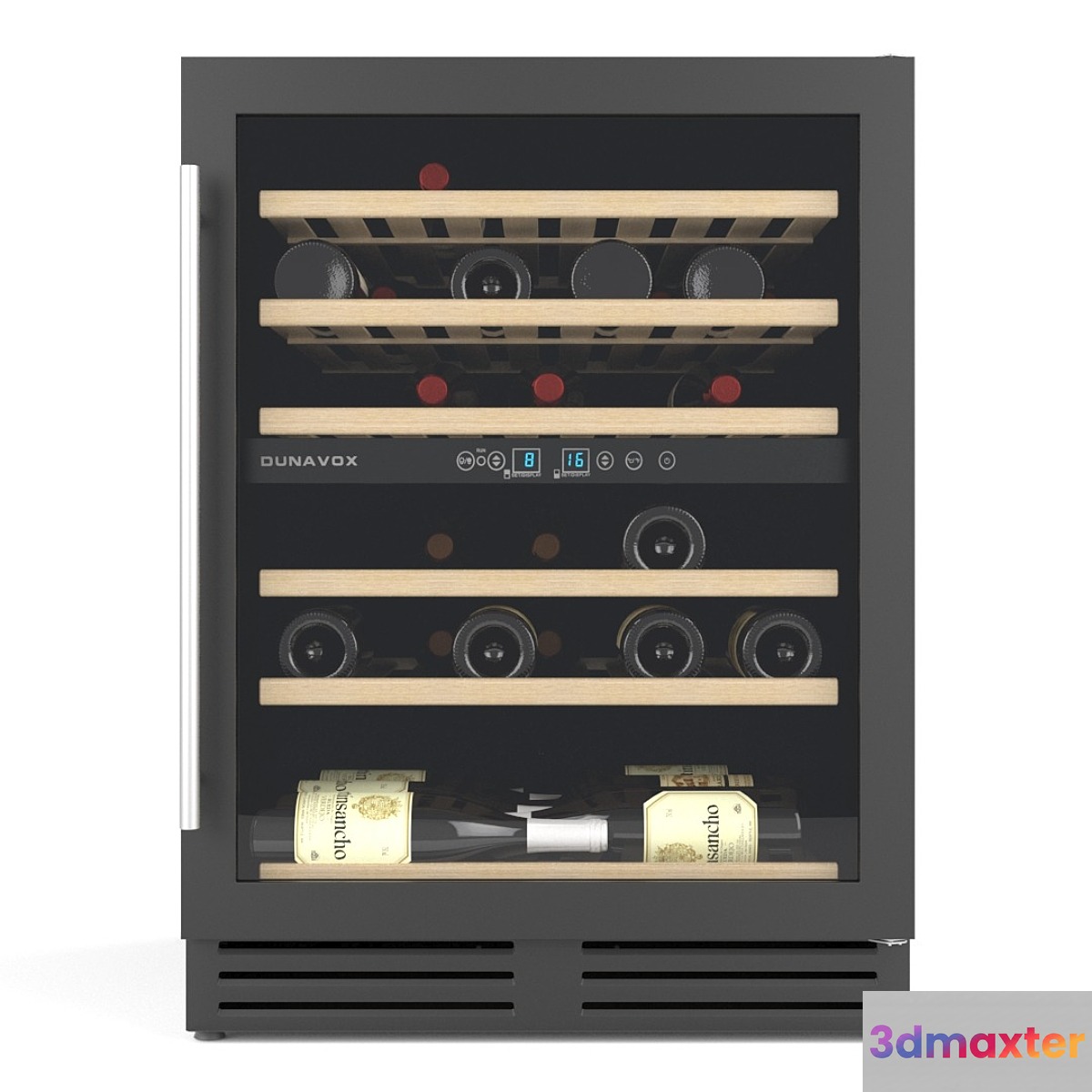 Wine cabinet Dunavox DX51 3D Max