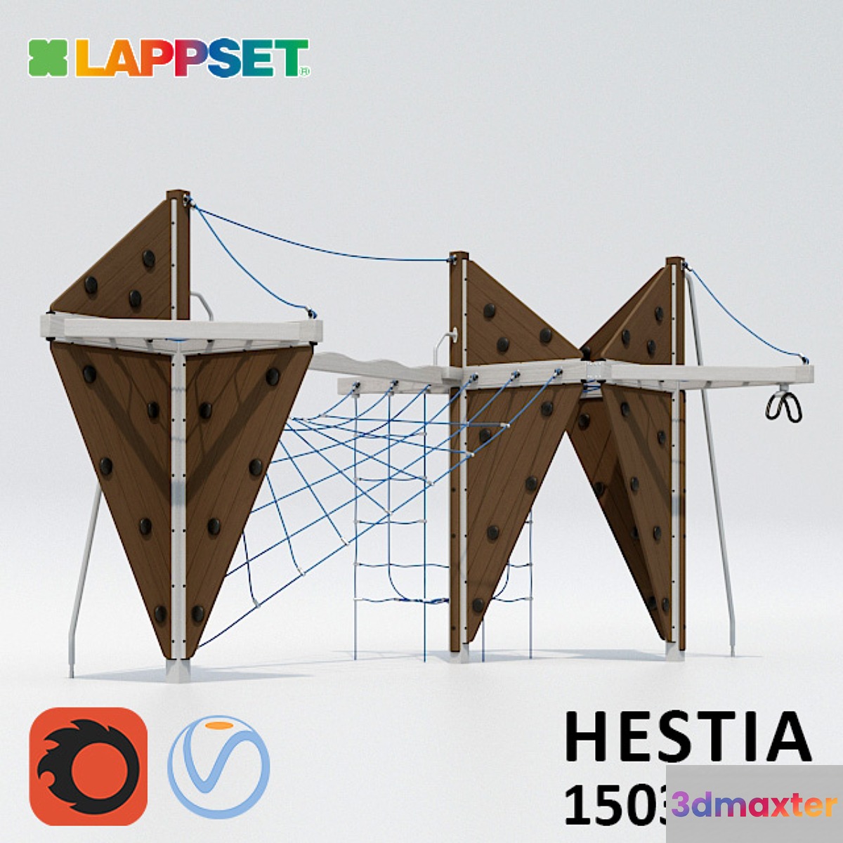 Lappset Hestia 150310M 3D Max