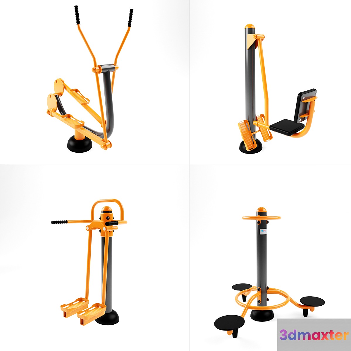 Set of outdoor simulators InterAtletika 3D Max