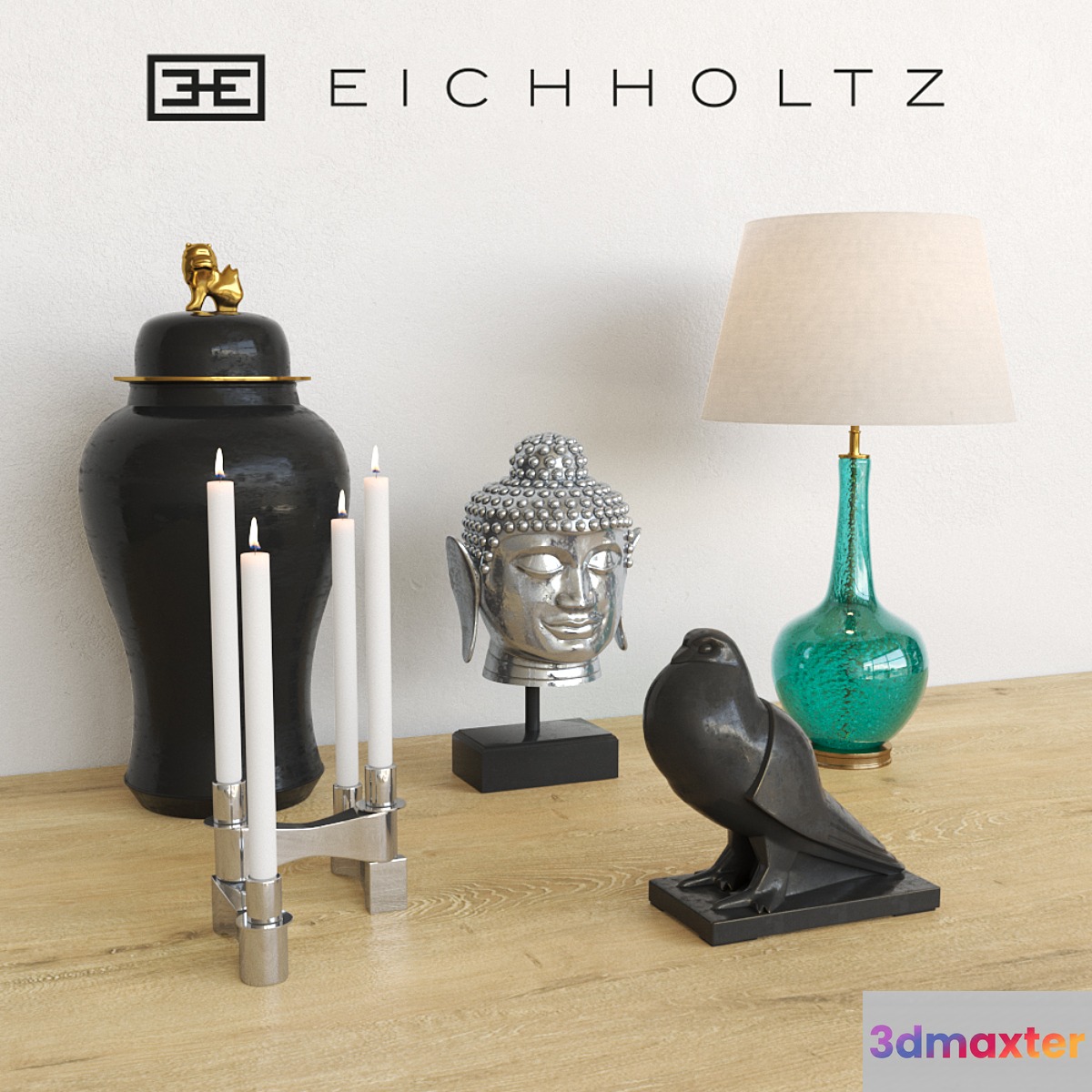 Eichholtz decor set 3D Max