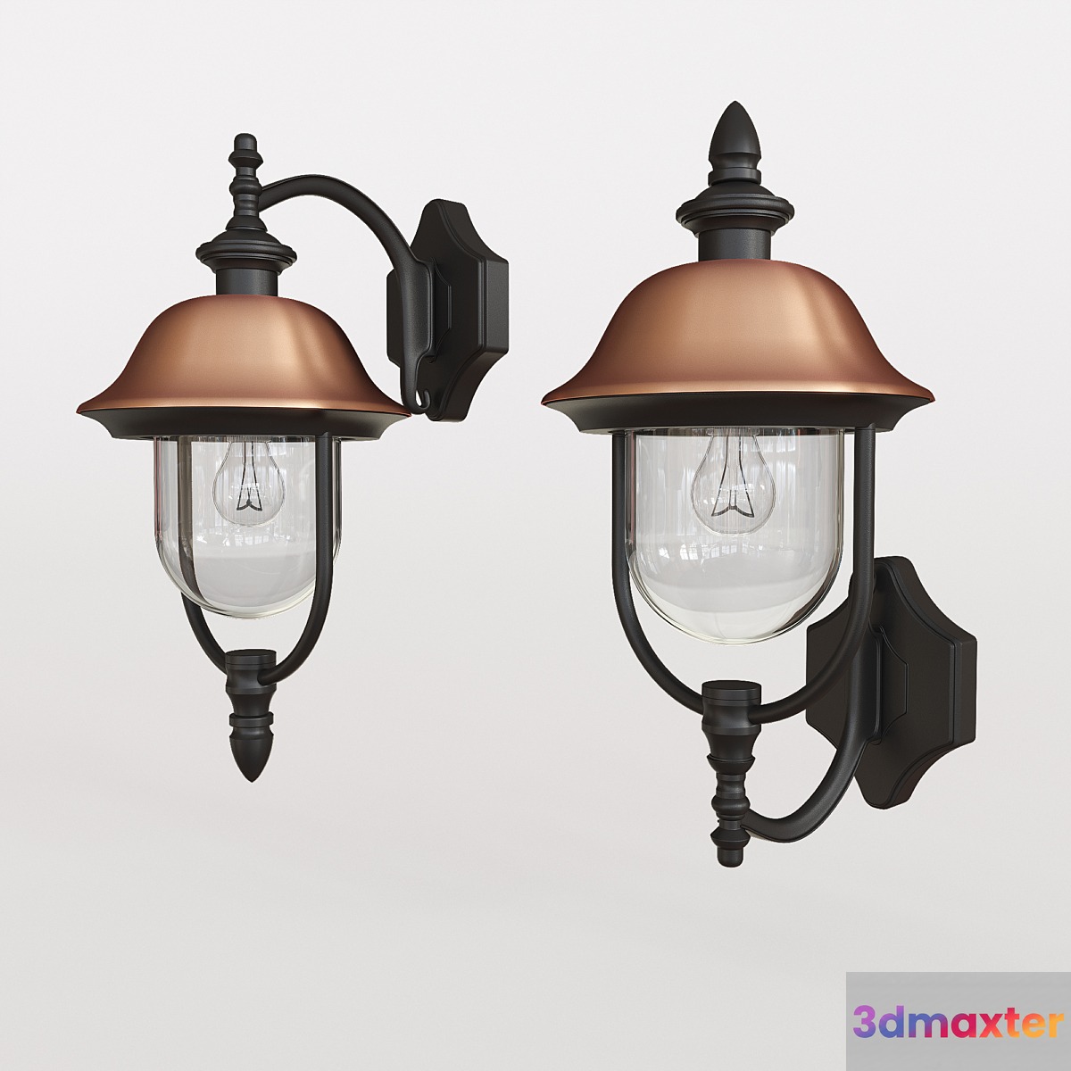 MW Light Dubai wall lights 3D Max