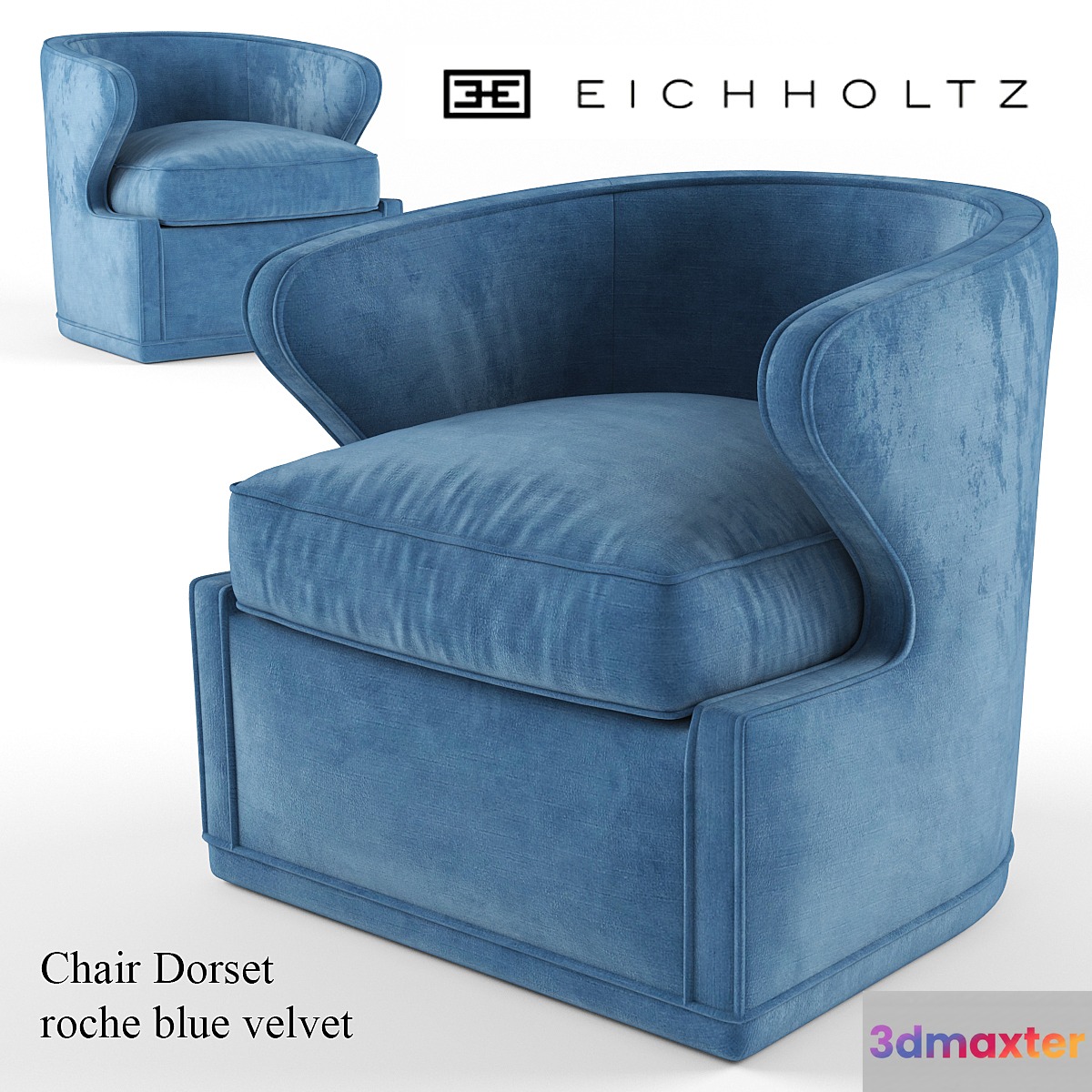 Eichholtz Chair Dorset 3D Max