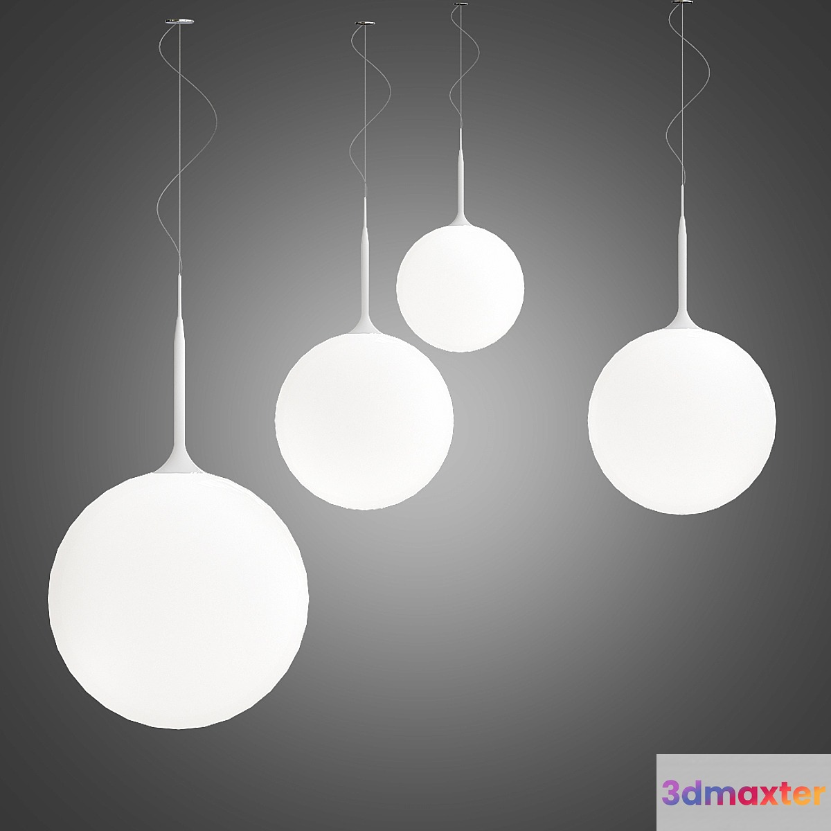 Ceiling suspended ceiling lamp Castore 14 sospensione