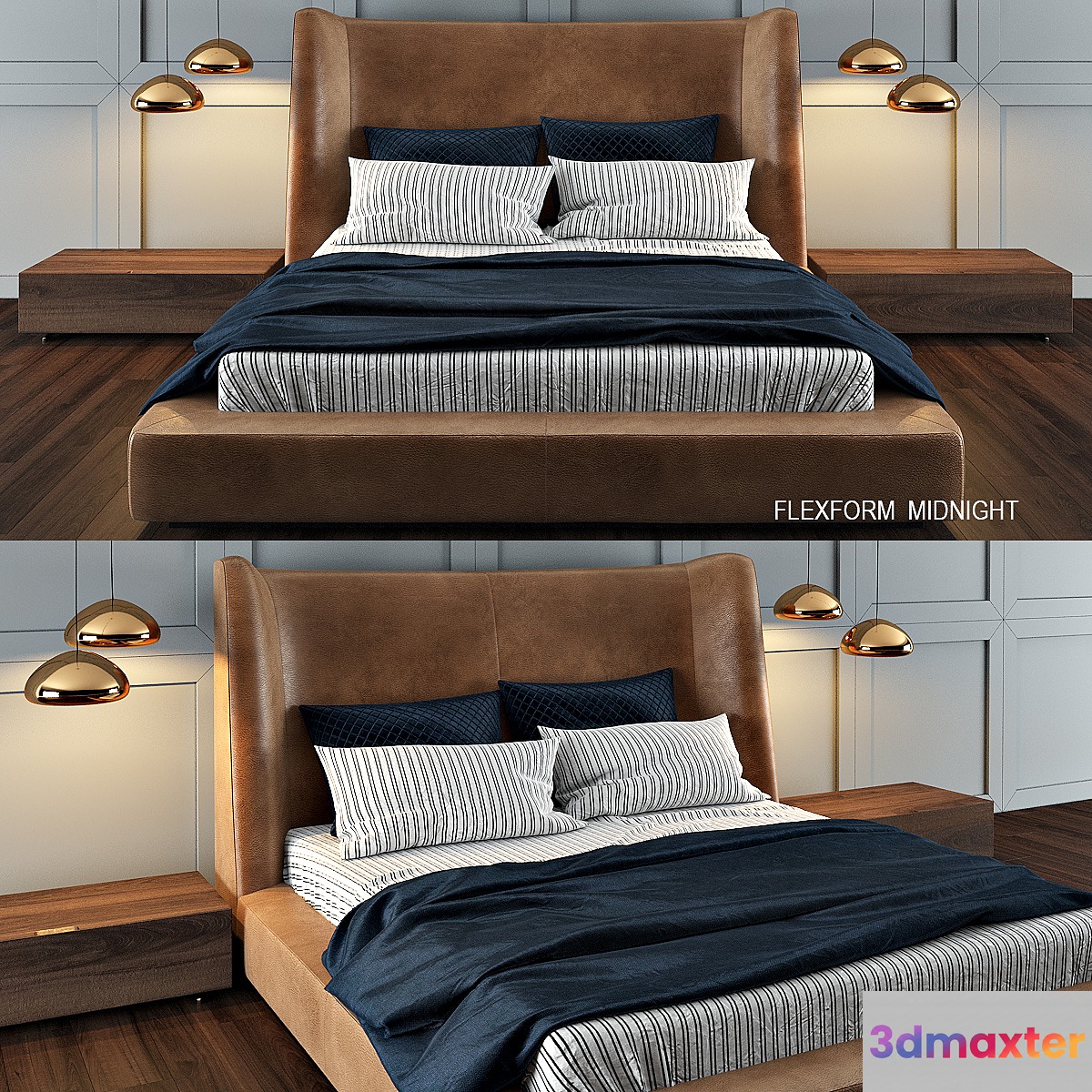 Flexform bed MIDNIGHT - No.3