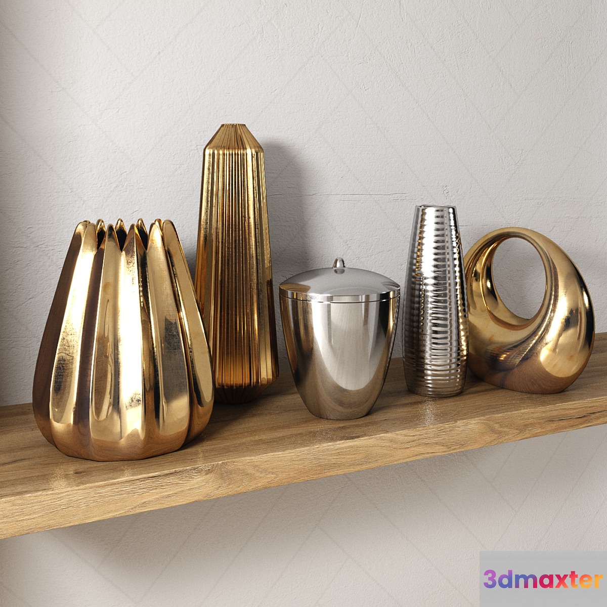 Decorative set 2 3D Max