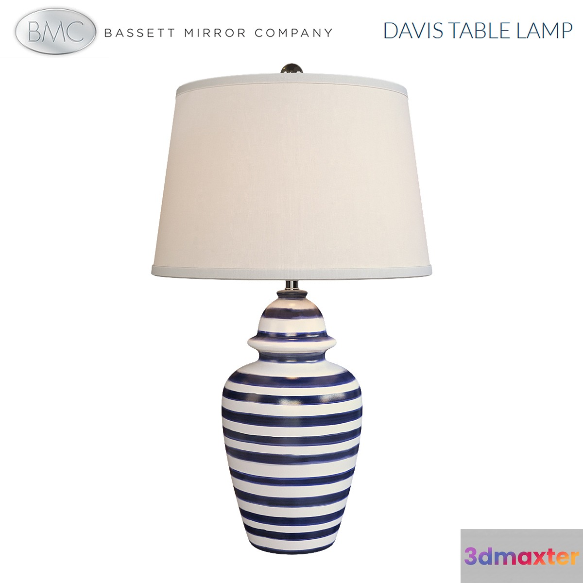 Bassett Mirror Davis Table Lamp 3D Max