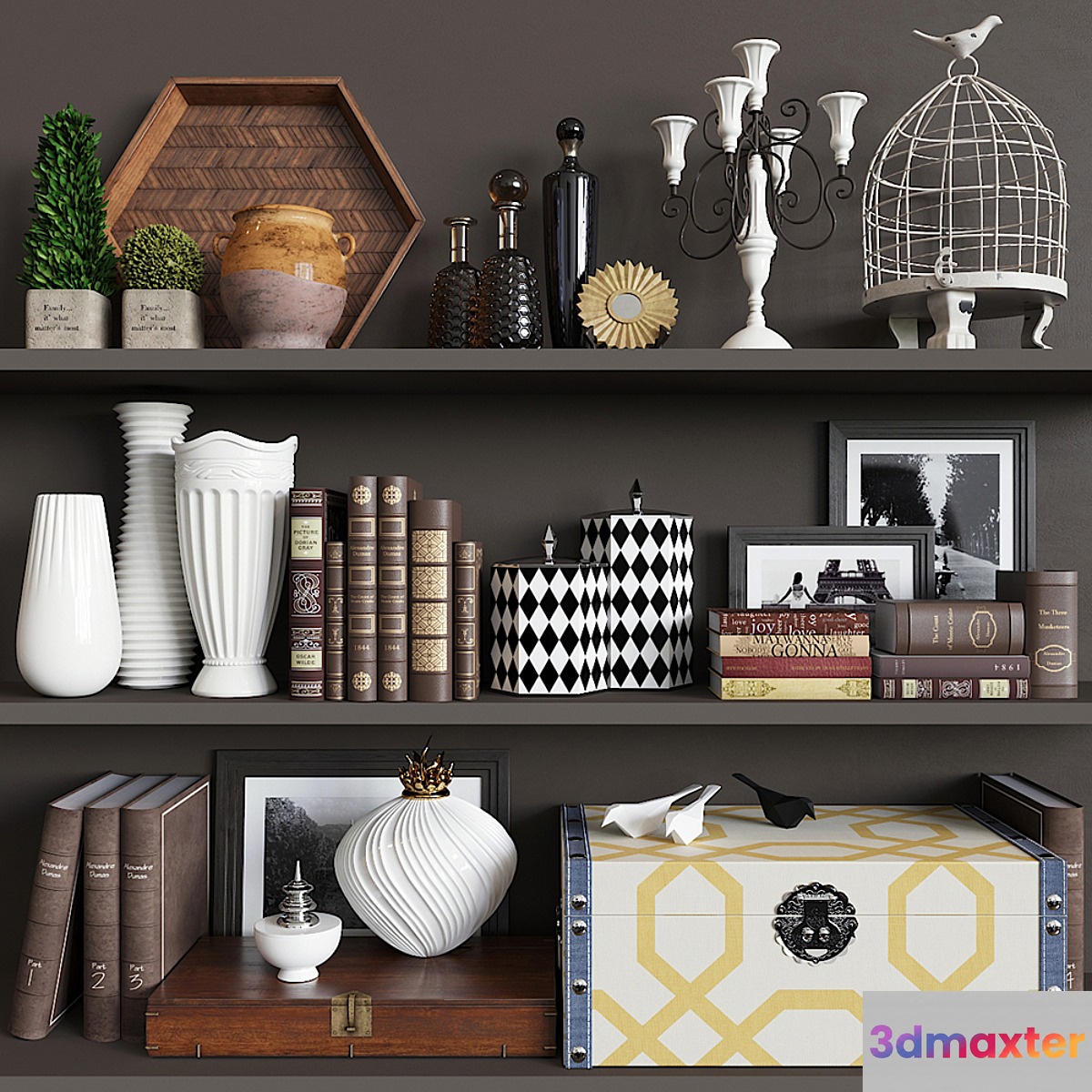 Decor set Sk 1 3D Max