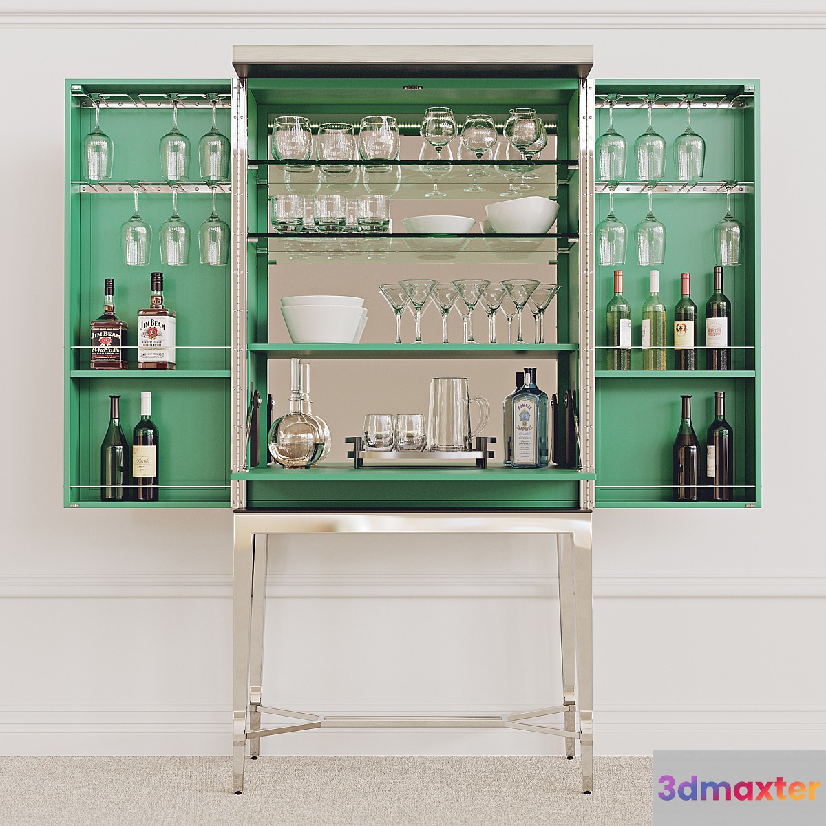 Lexingtone Cheval bar 3D Max
