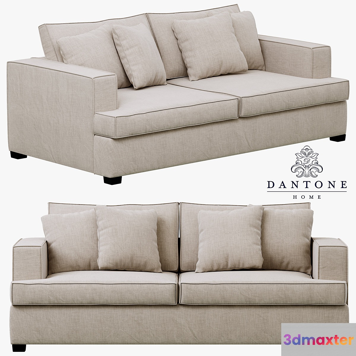 Dantone Home Sofa Leicester 3D Max
