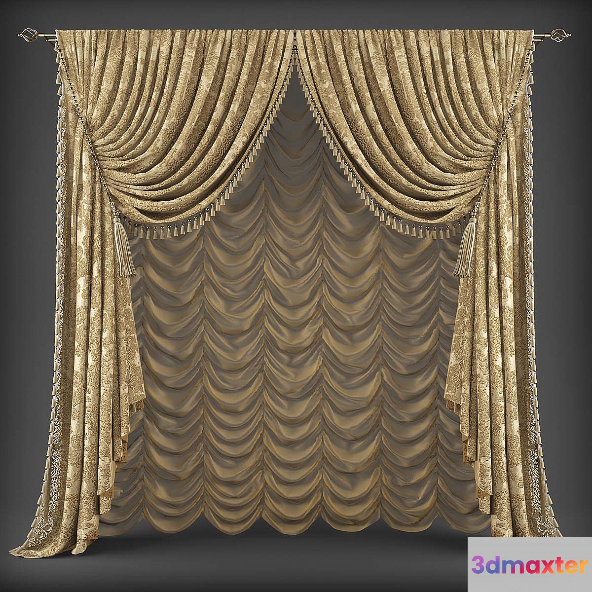 Curtains337 3D Max