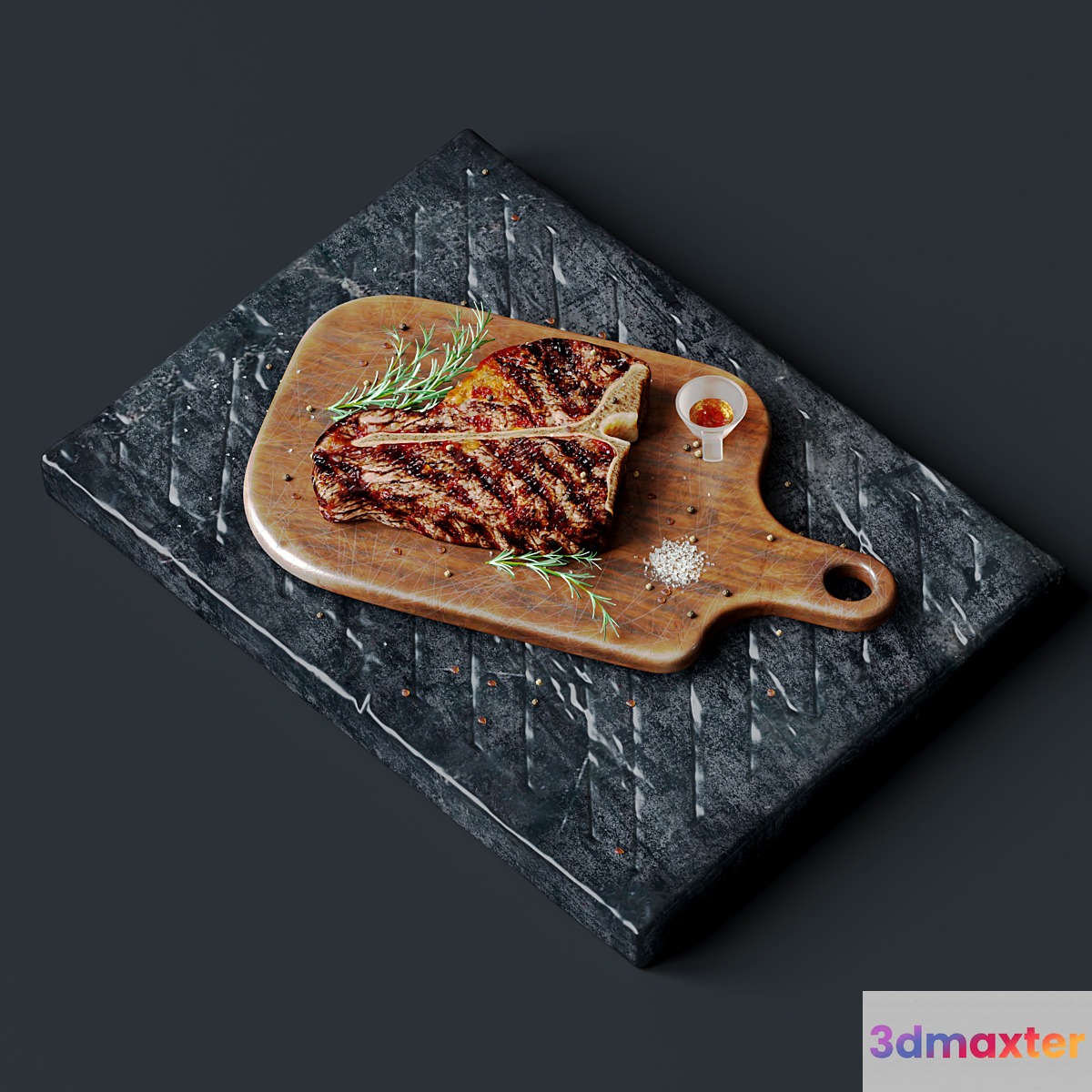 Steak - No.2 3D Max