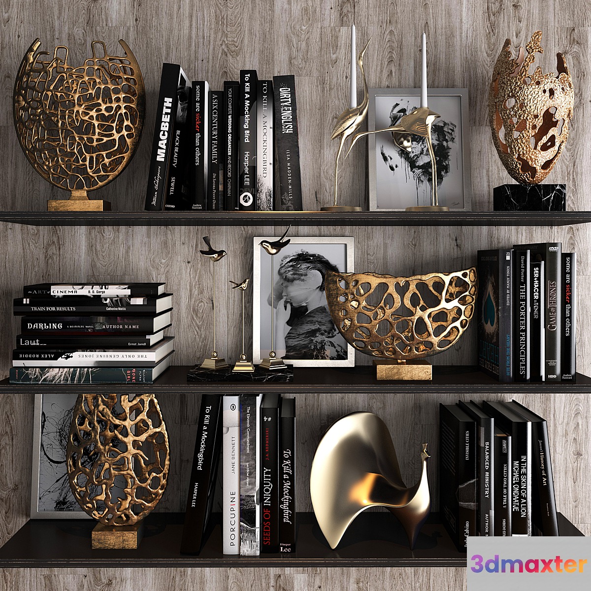 Decorative set 25 3D Max