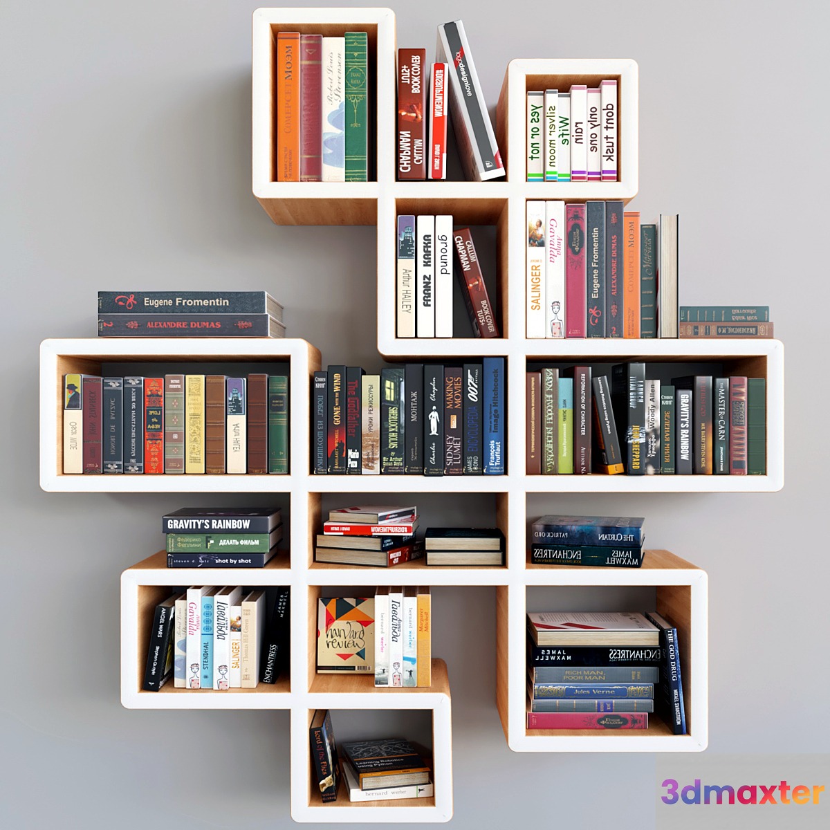 Library. Books