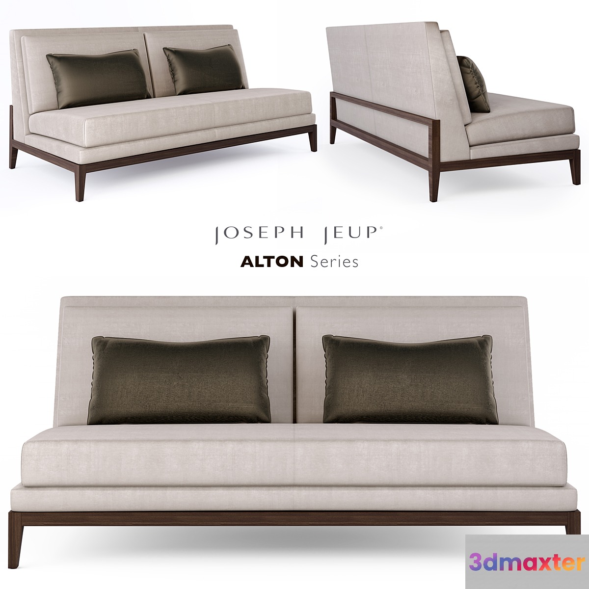 Joseph Jeup Alton Sofa 3D Max