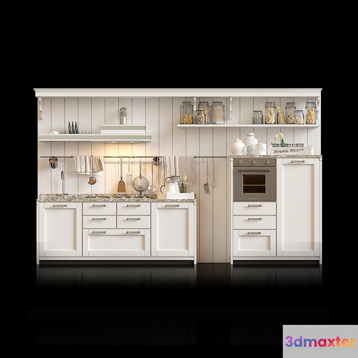 Kitchen from Marchi Cucine from Italy 3D Max