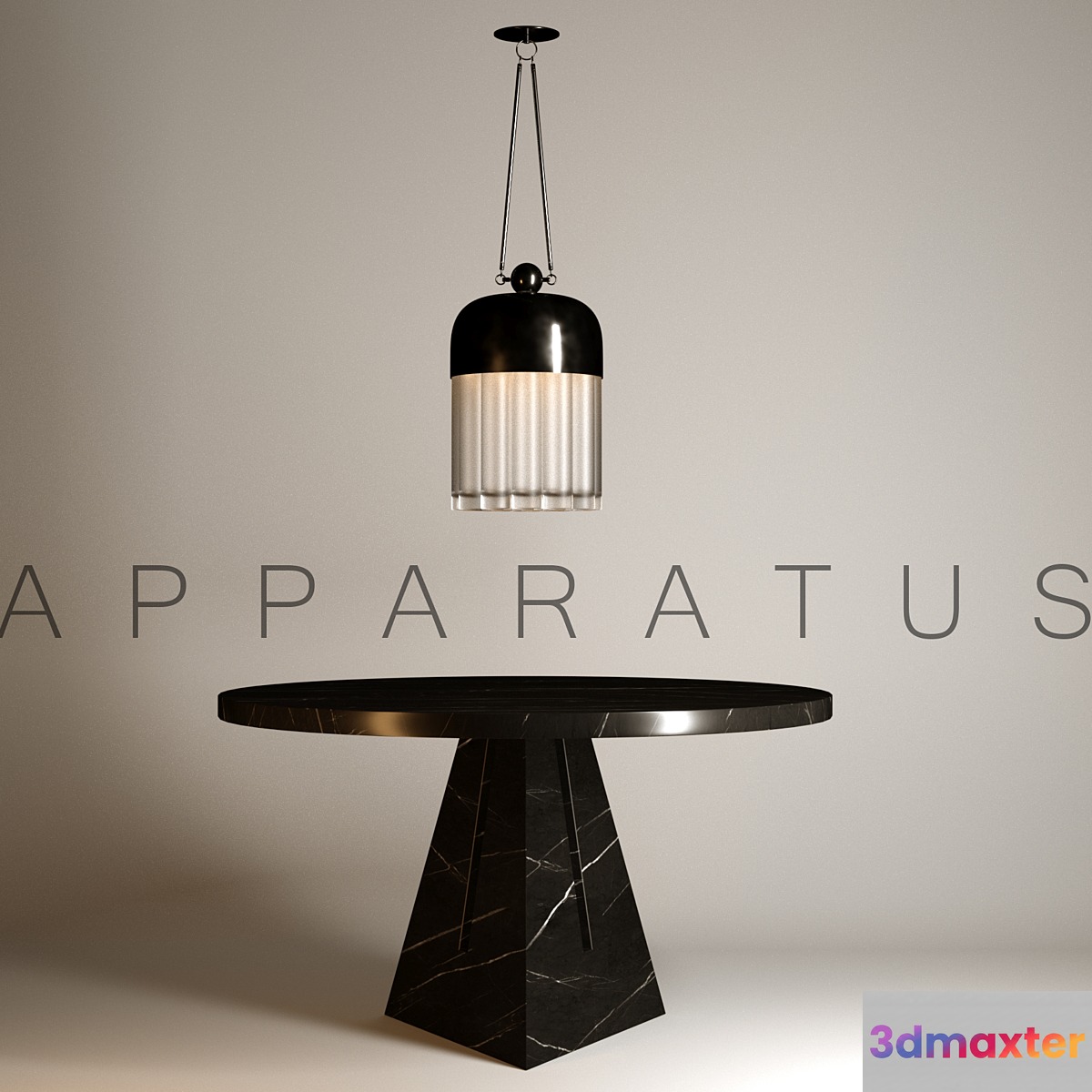 APPARATUS | TASSEL19 | PORTAL DINING TABLE MARBLE 3D Max