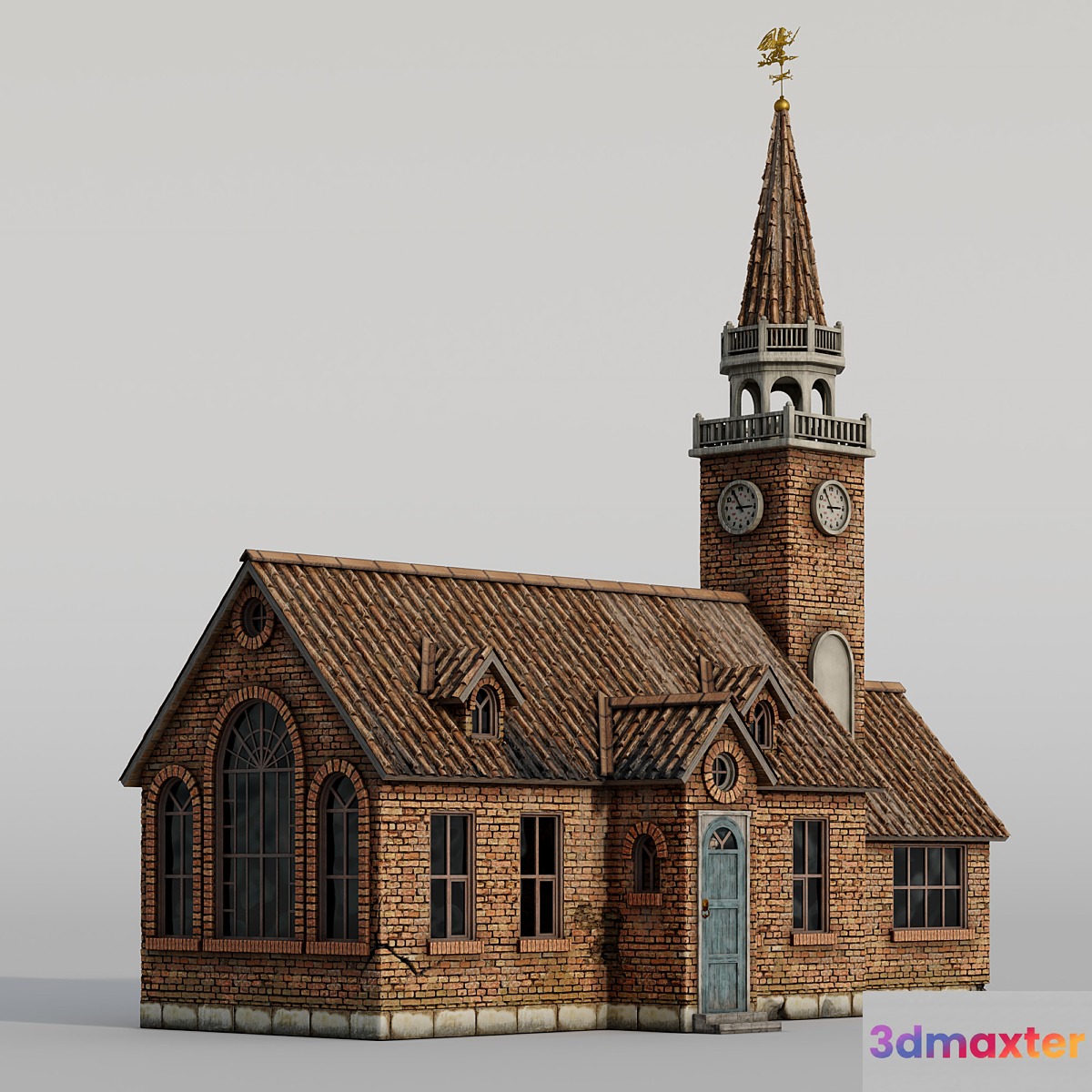 Old building 3D Max
