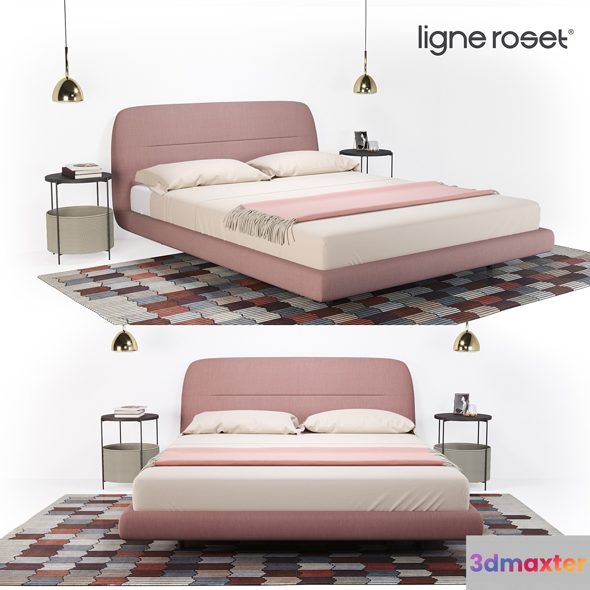 Bed Ligne Roset Ultime 3D Max