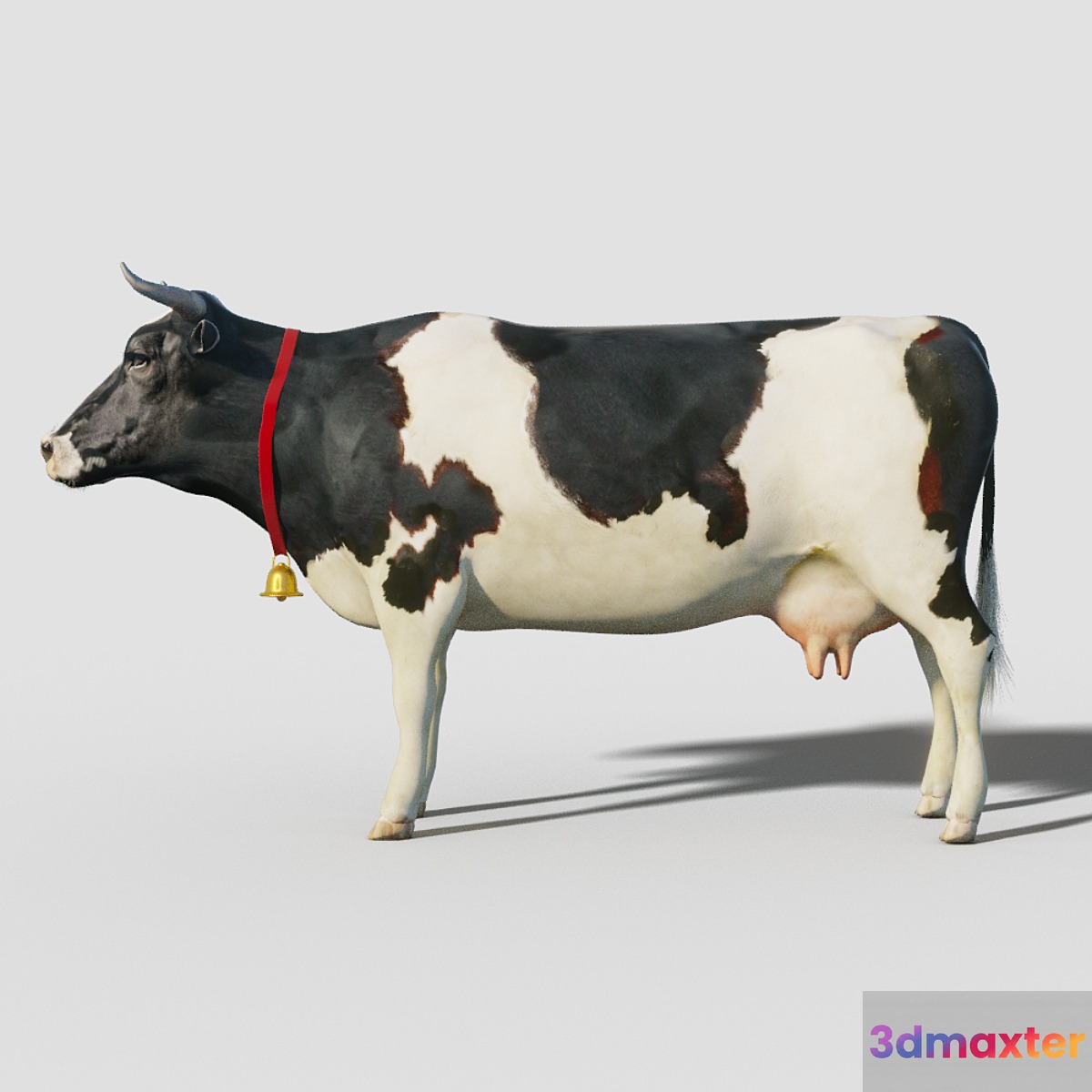 Cow 3D Max