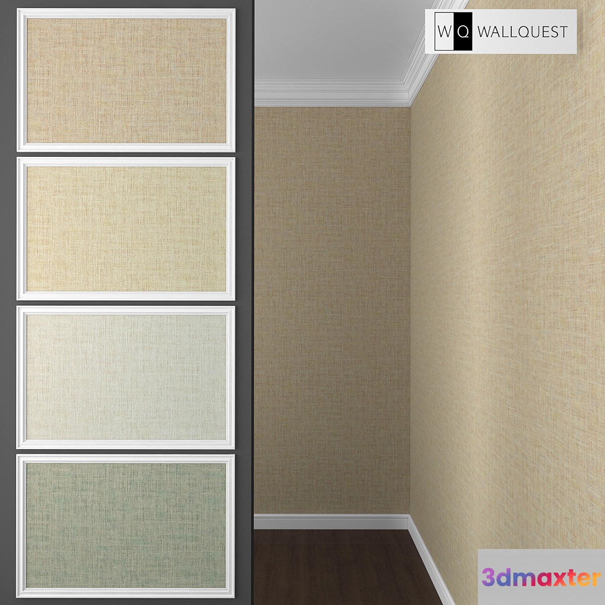 Wallquest Wallpaper Nova-2 3D Max