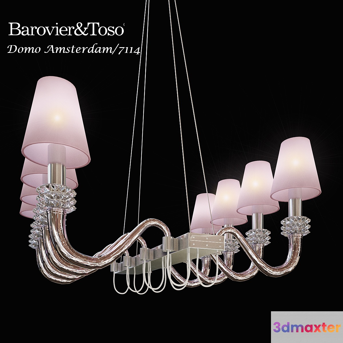Chandelier Barovier & Toso Domo Amsterdam 7114