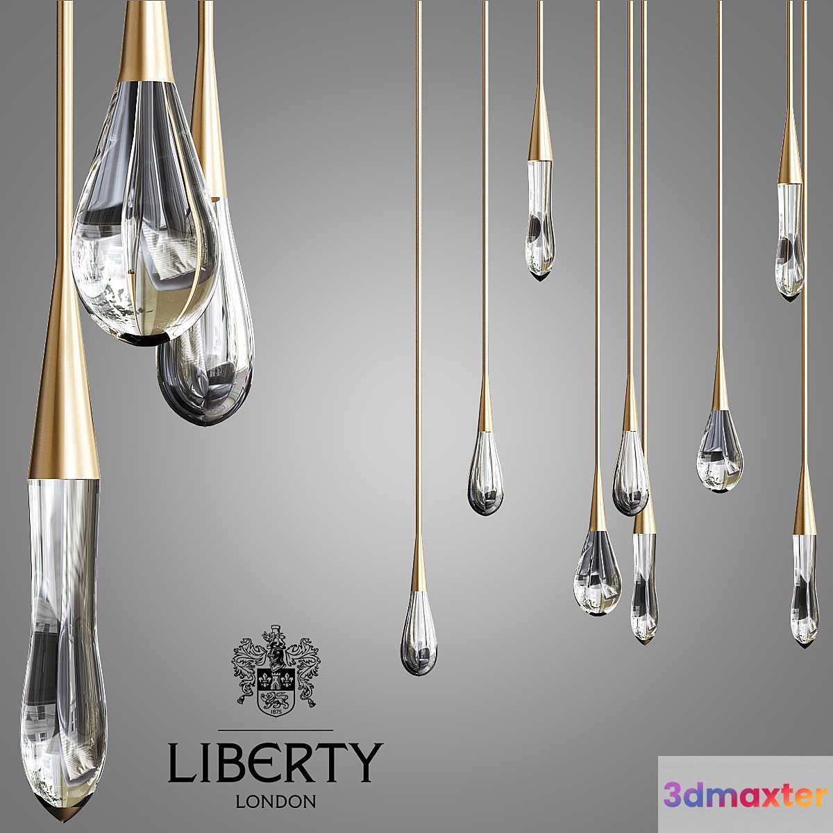 Chandelier The Pour par Design Haus Liberty