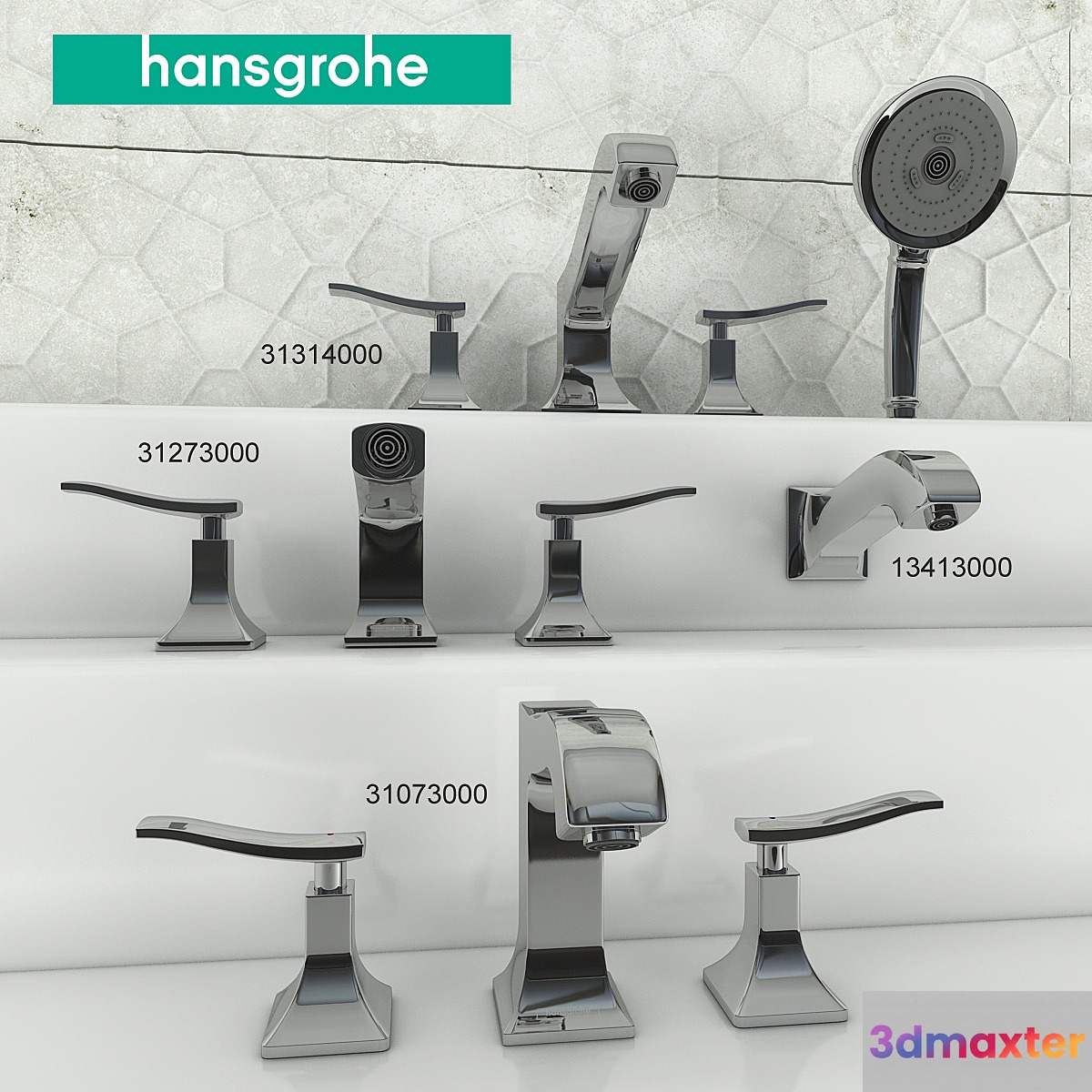 Collection of mixers Metris Classic by Hansgrohe. Part 2