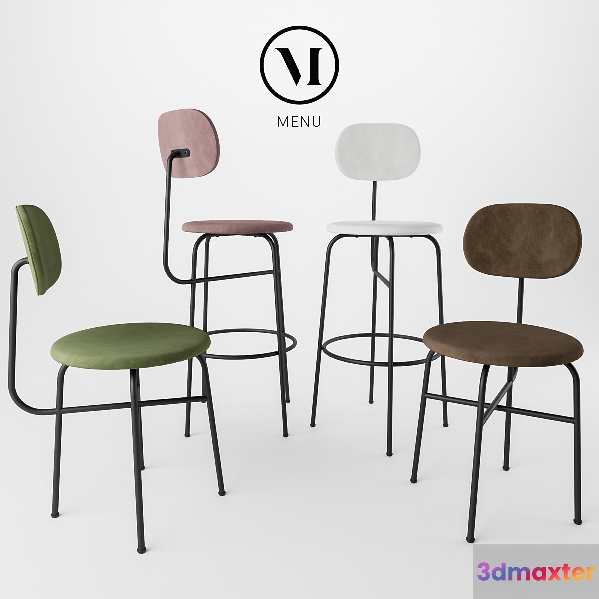 Afteroom Chair Plus Collection by MENU 3D Max
