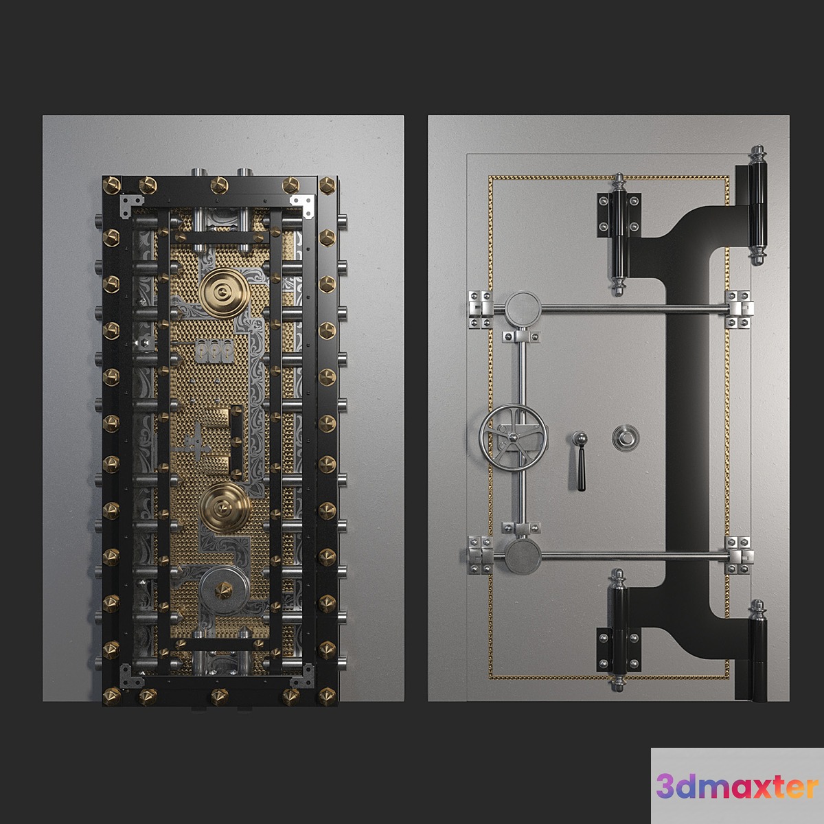 The Mosler Safe 3D Max