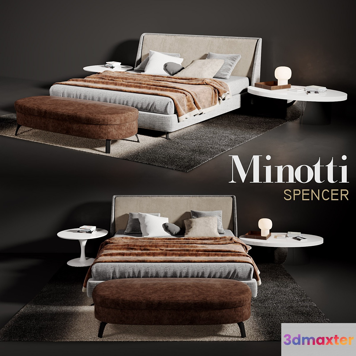 Minotti Spencer Bed - No.5