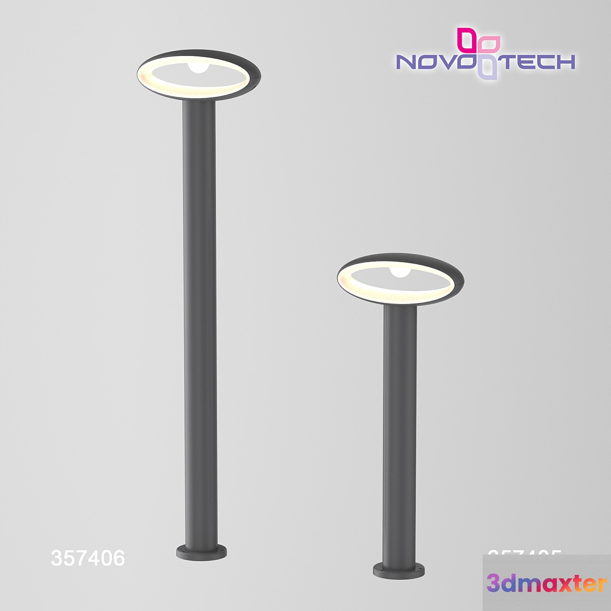 Landscaping lamp NOVOTECH 357405 357406 KAIMAS 3D Max