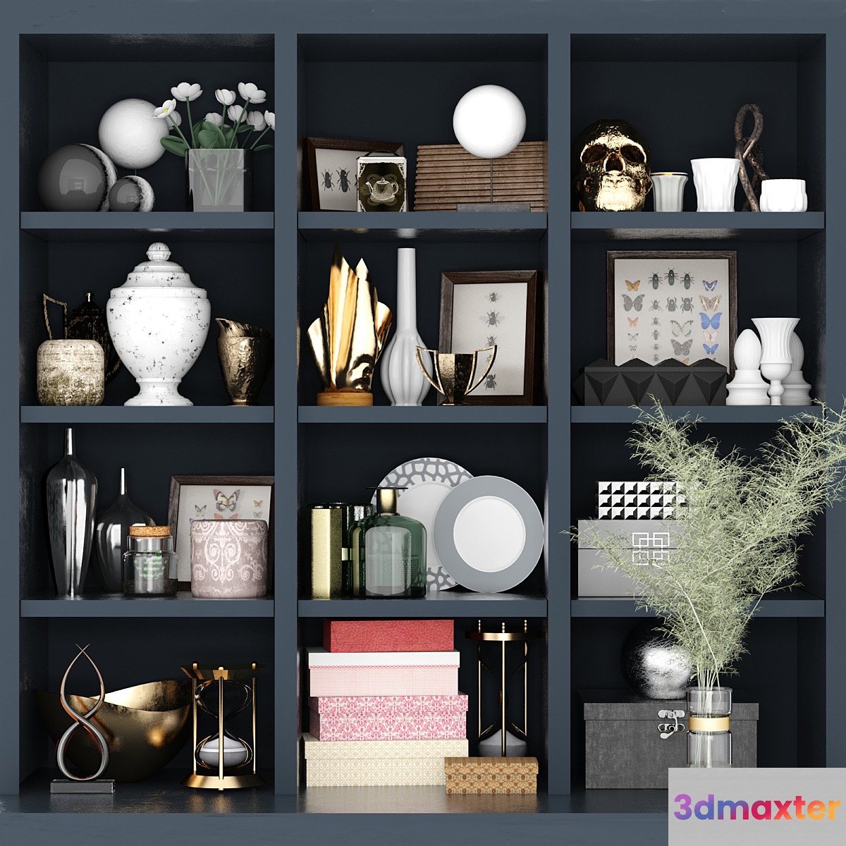 Wardrobe with decor 8