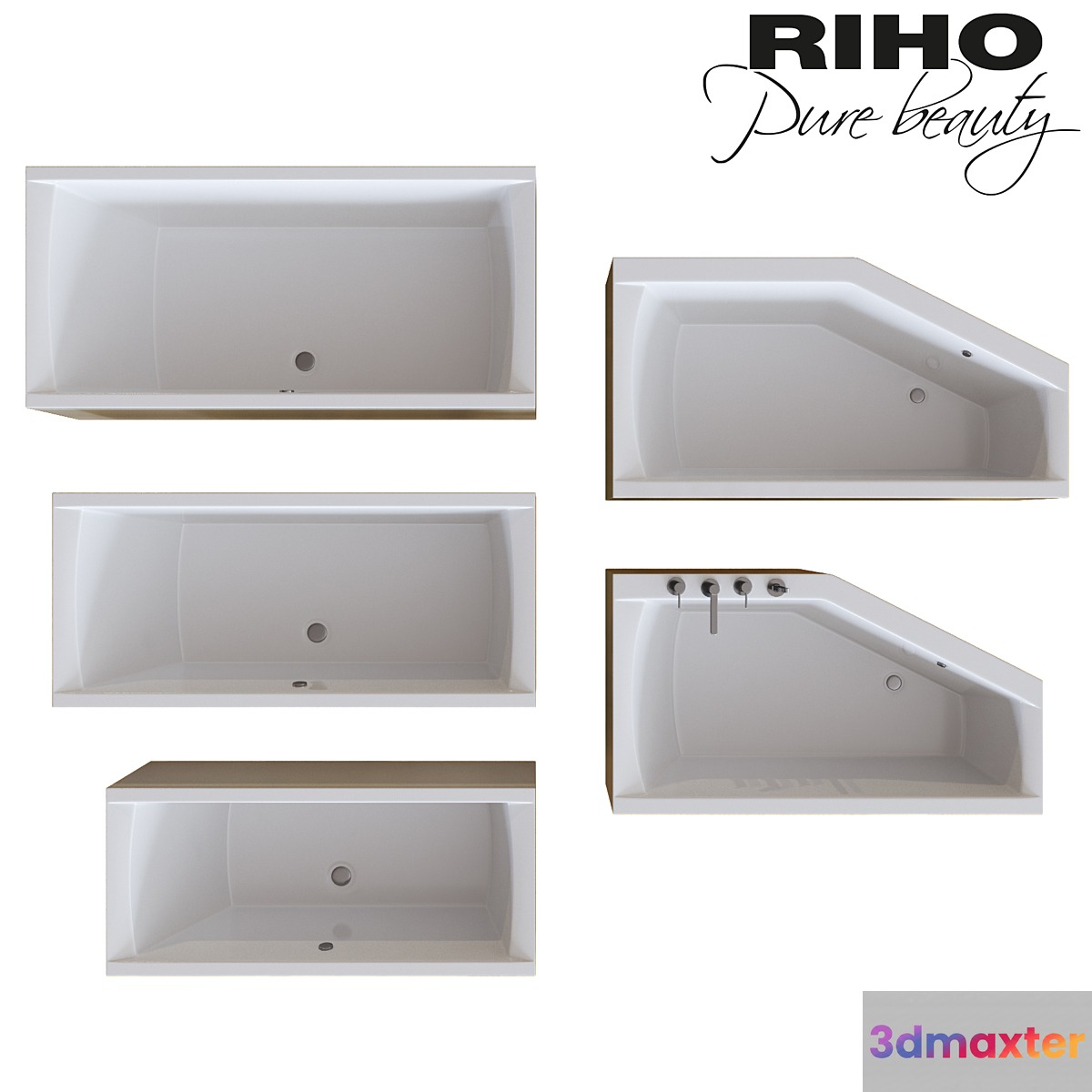 RIHO baths + Newform bath _ shower mixer