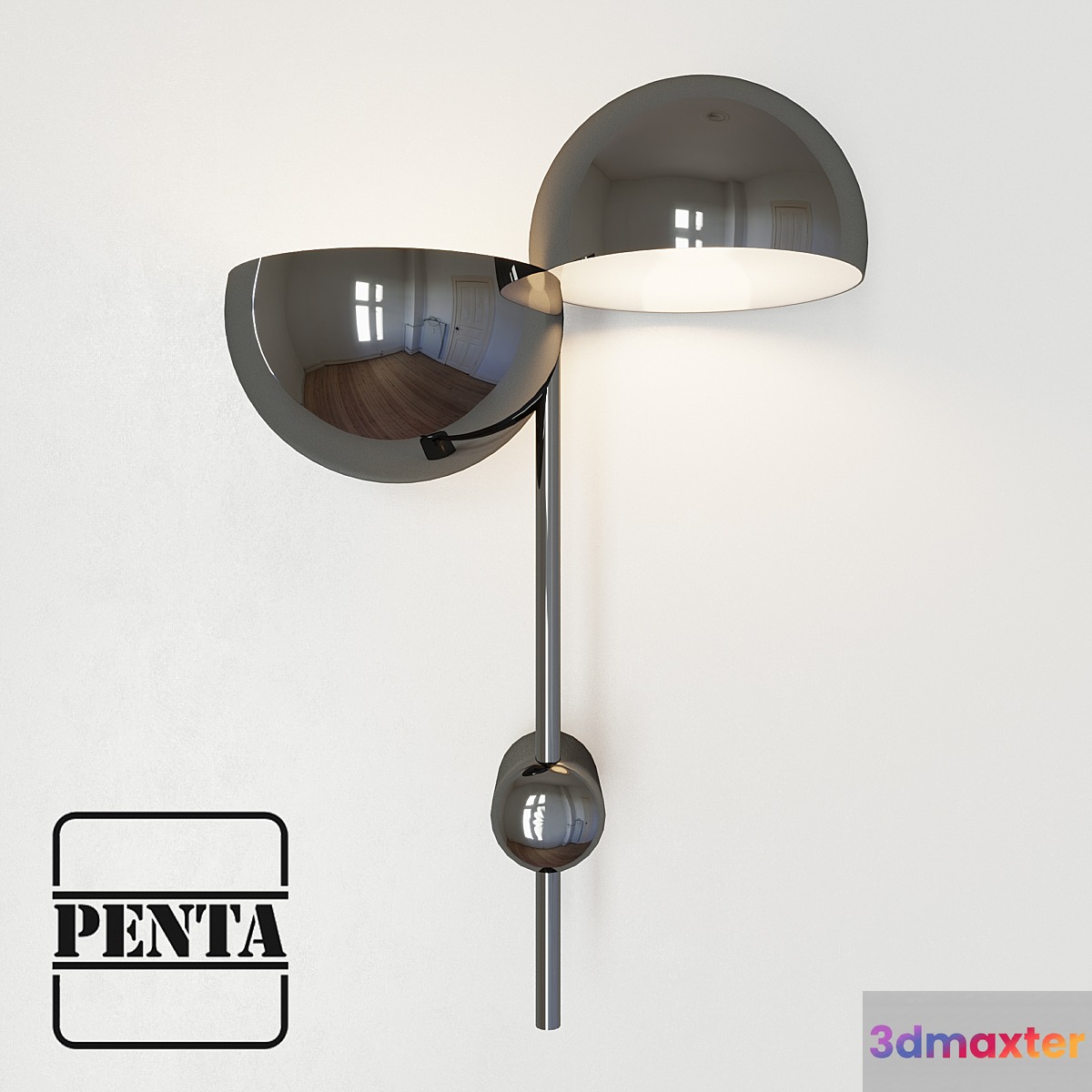 ELISABETH Wall Lamp by Penta 3D Max