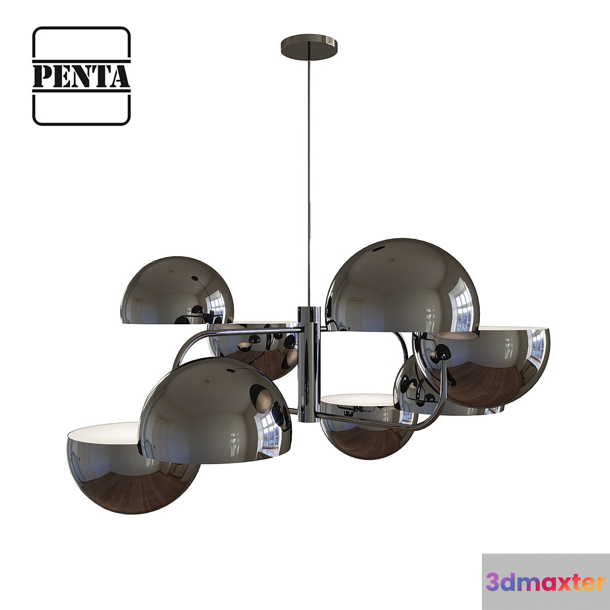 ELISABETH large pendant by Penta 3D Max