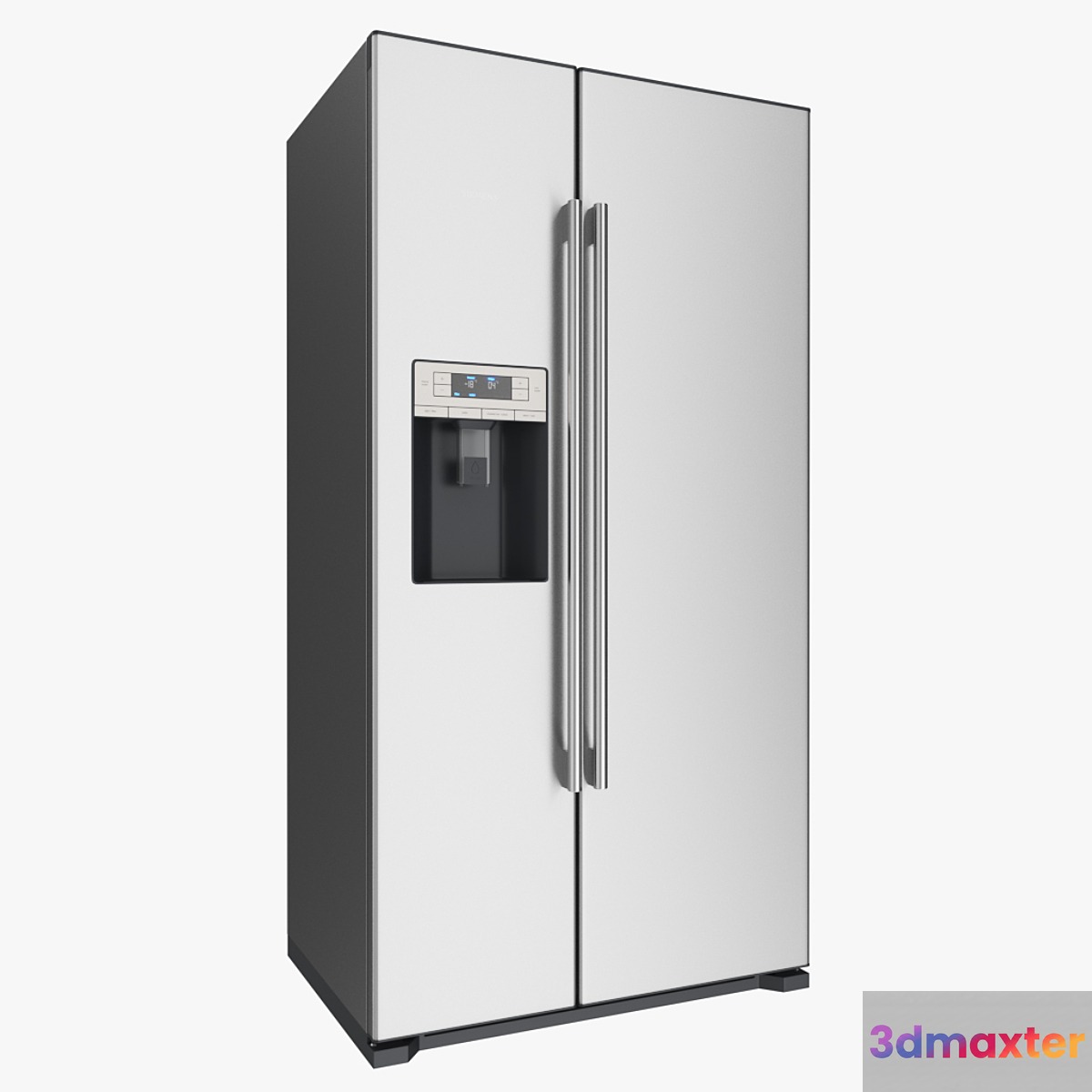 Refrigerator Siemens coolDuo iQ 500 series side-by-side 3D Max