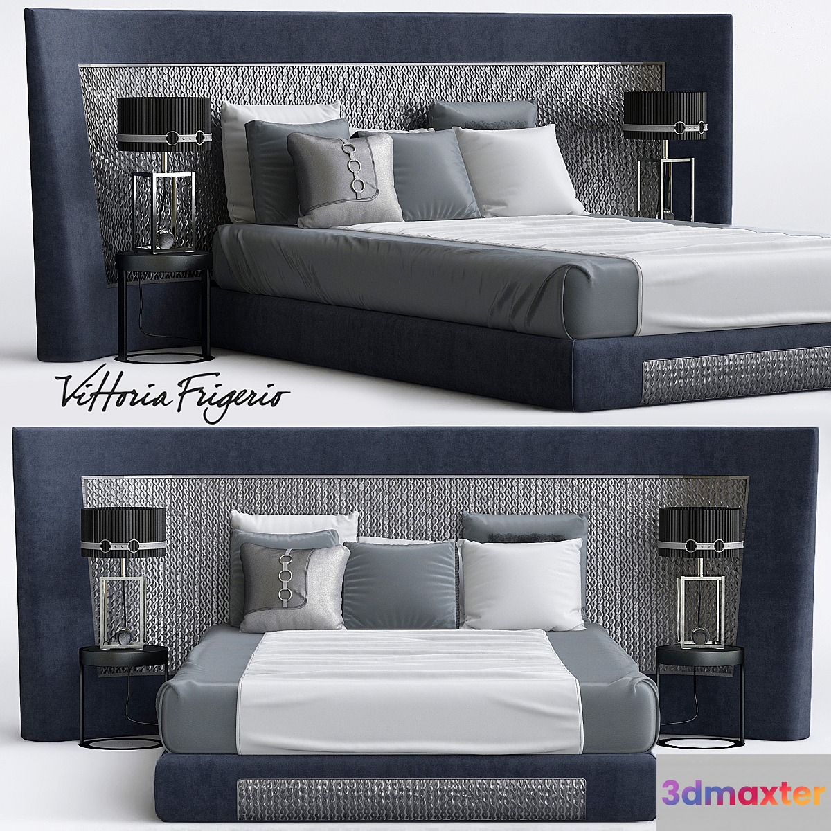 Vittoria Frigerio bedroom 3D Max
