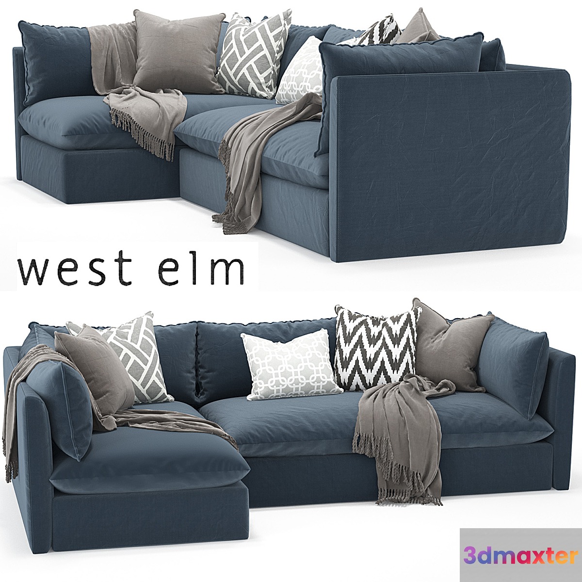 west elm _Shelter Sectional sofa