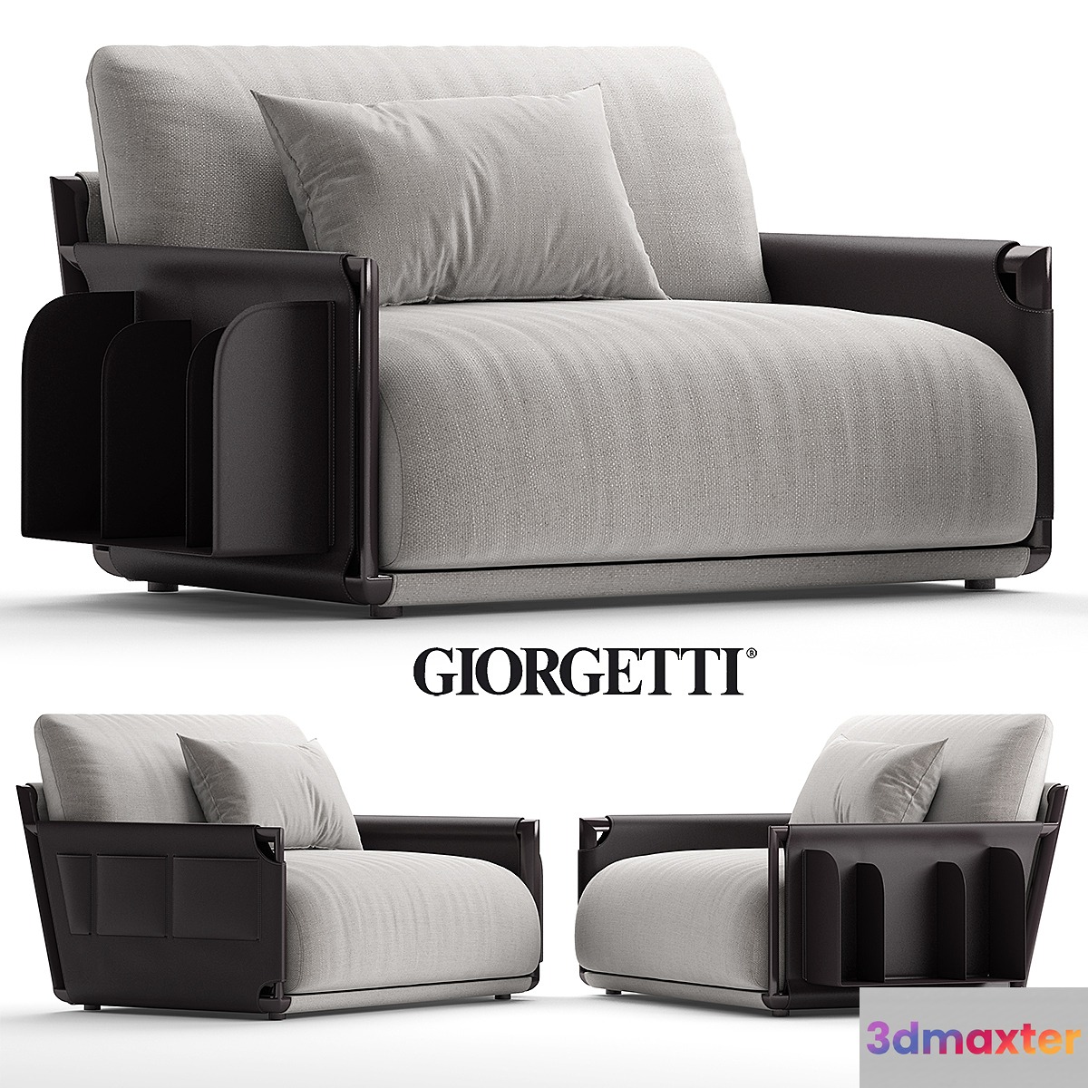 Armchair giorgetti ADAM