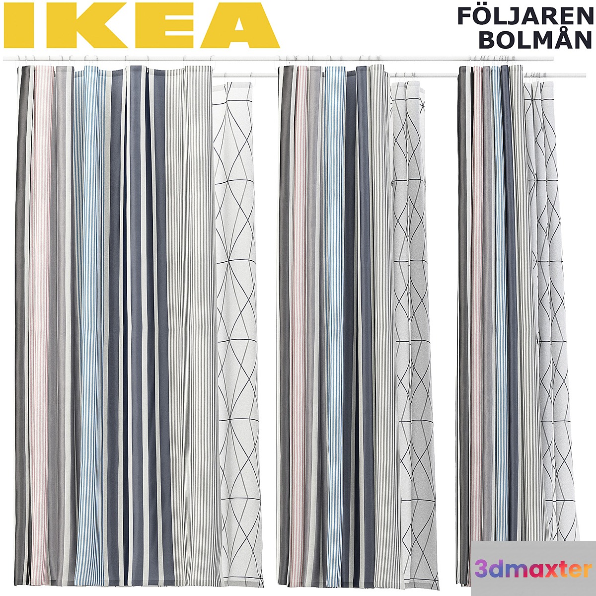BOLMAN (BOLMON) FOLJAREN (FELJAREN) SET 3D Max