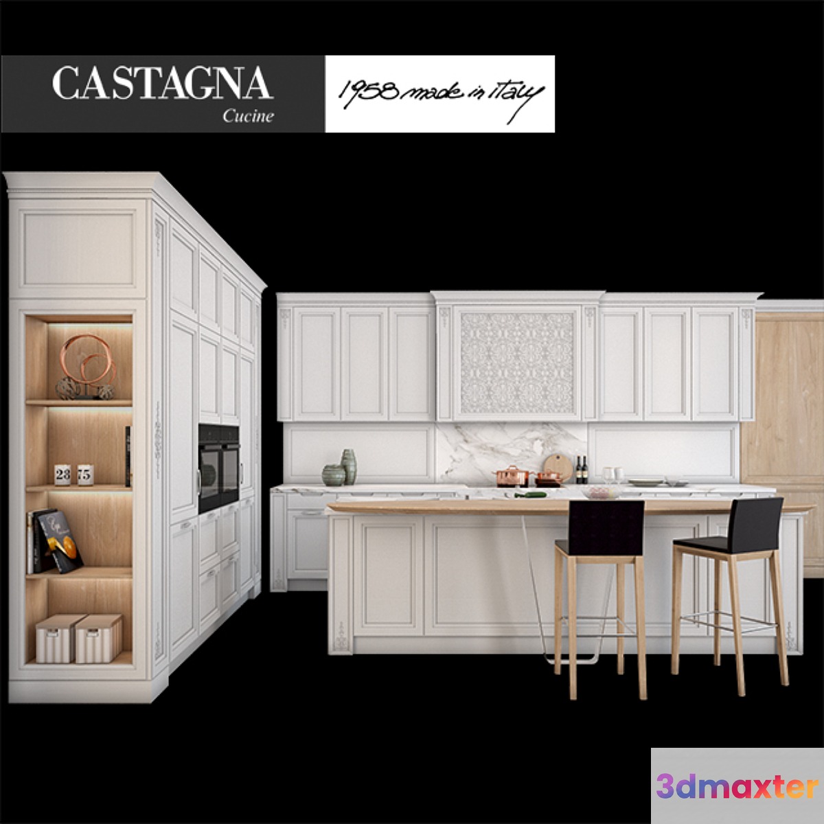 Castagna Cucine Princess 3D Max