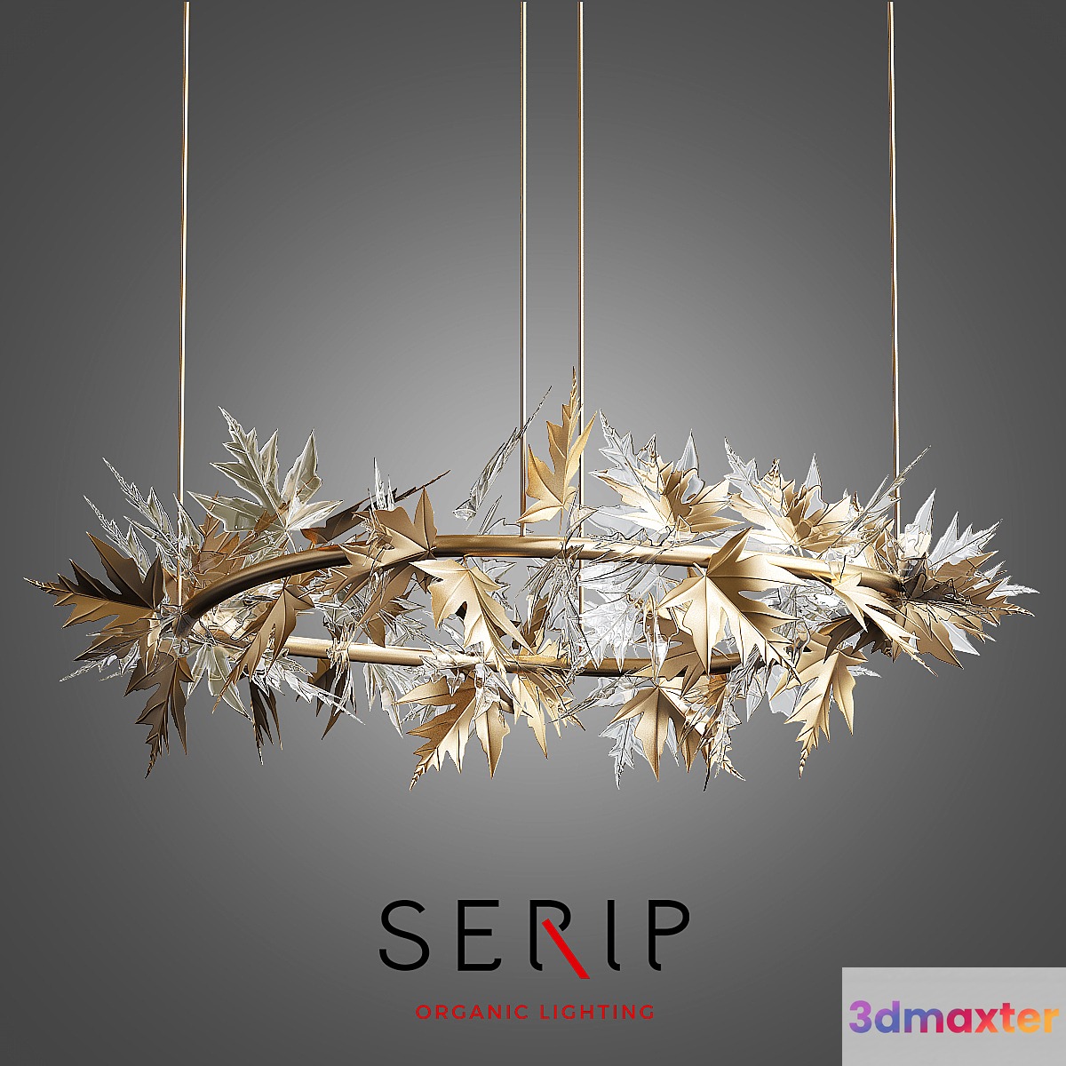 Bijout Oval Chandelier by Serip Lighting - No.3